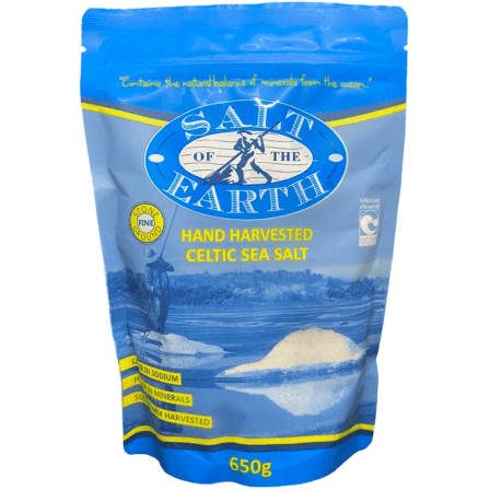 Celtic Sea Salt - Salt of the Earth - fine grind 650g | Ingredient | Salt of the Earth