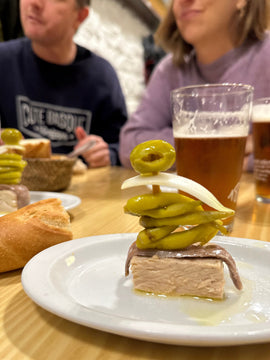 Making GILDA - my favourite Pintxos