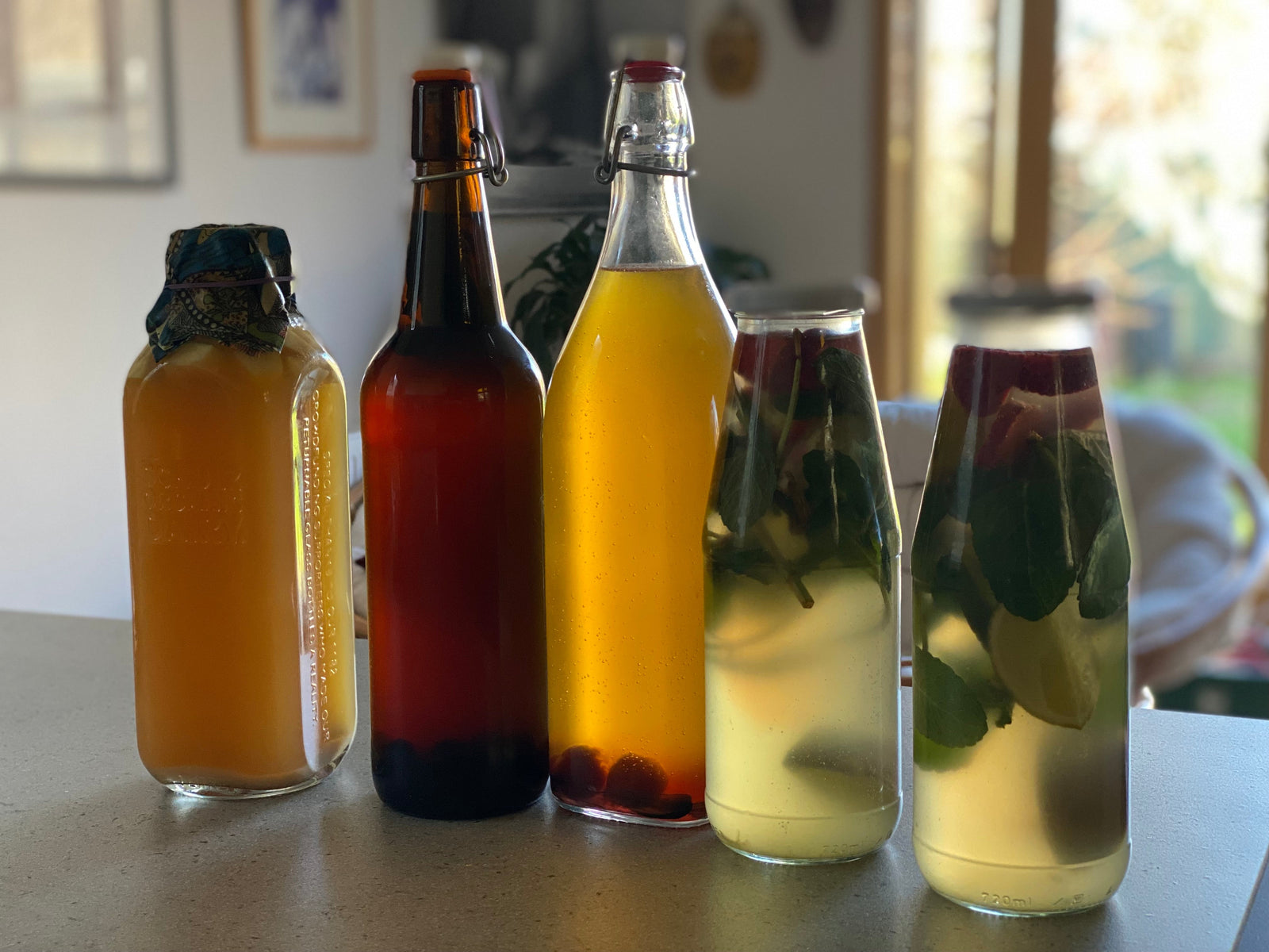 Feijoa Water Kefir (Second Ferment)