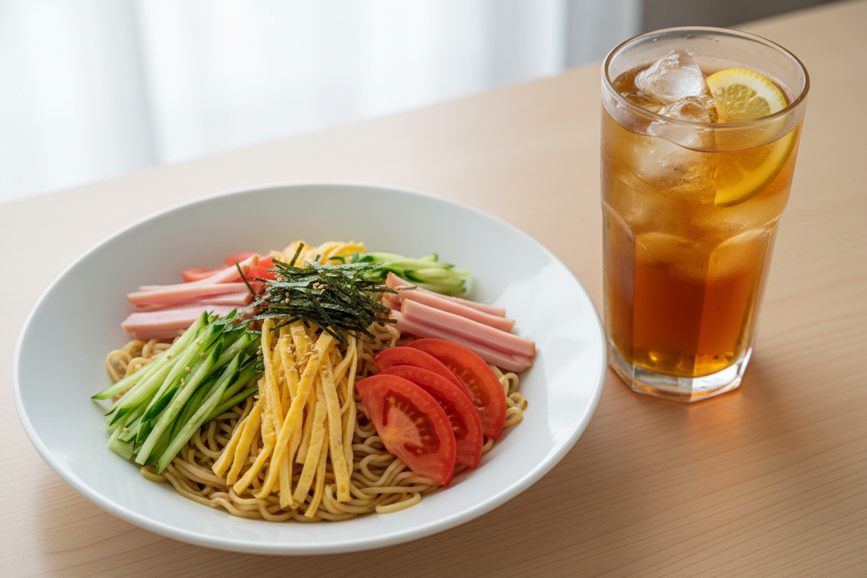 Hiyashi Chuka (Cold Ramen Salad)