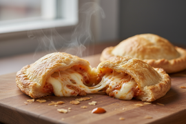 KIMCHI CHEESE HAND PIES WITH SOURDOUGH DISCARD