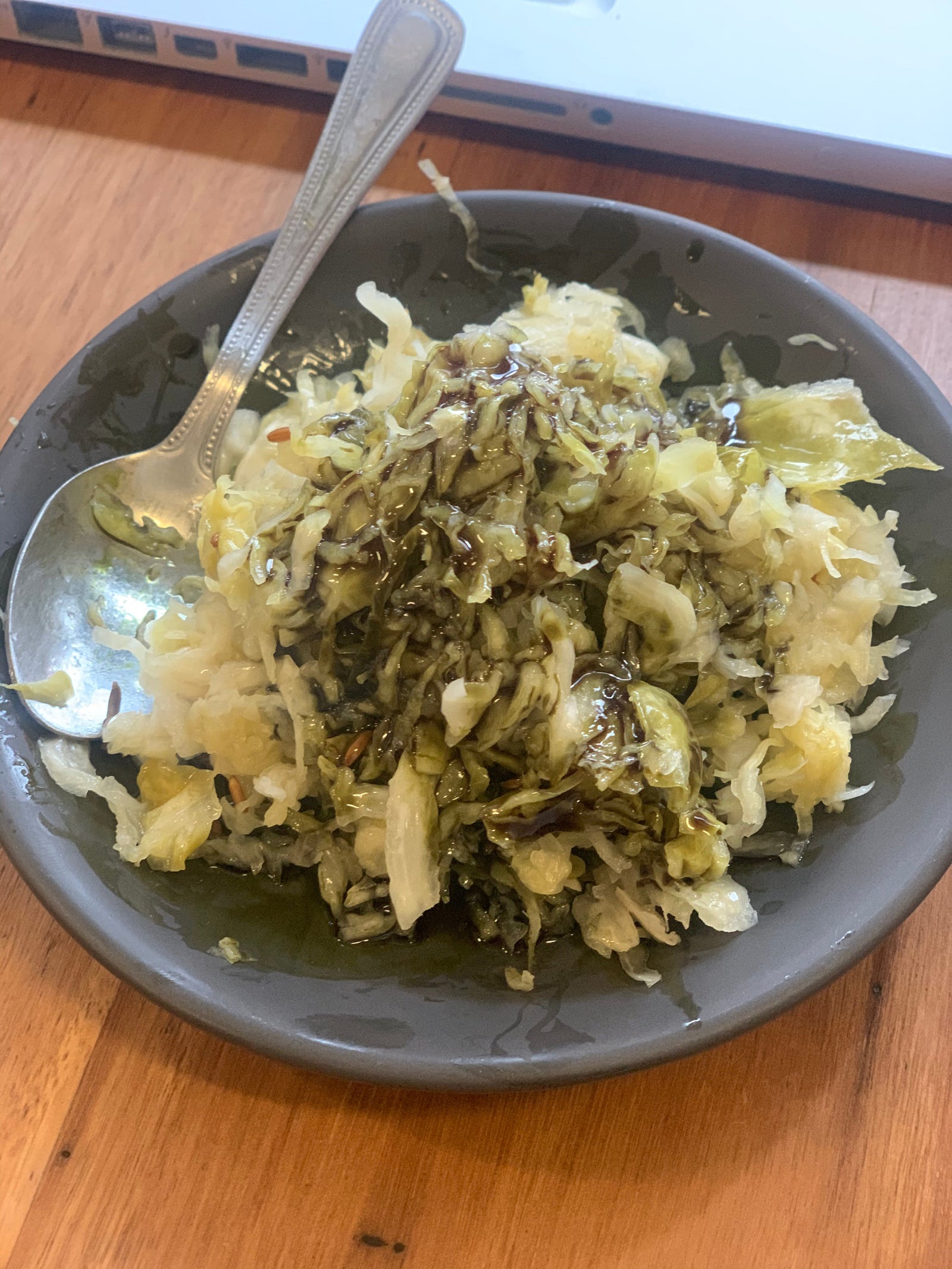 The Tradition of Pumpkin Seed Oil & Sauerkraut (kislo zelje s bučnim oljem)
