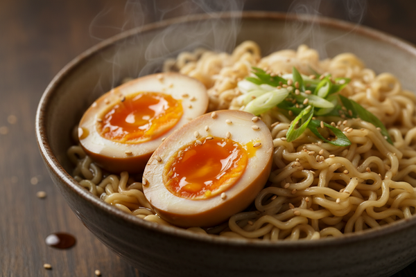 SMOKEY SOY SAUCE MARINATED EGGS