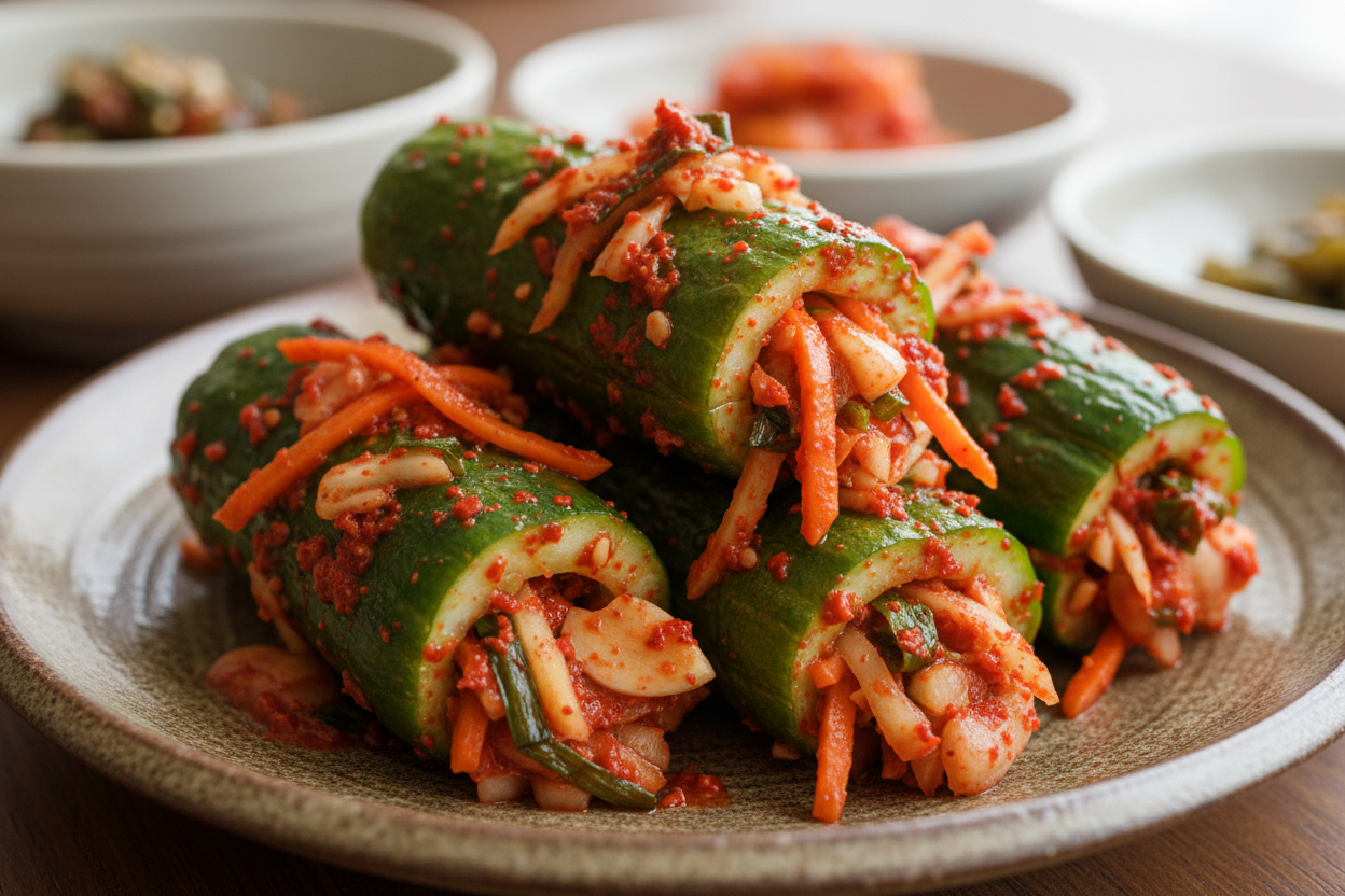 CUCUMBER KIMCHI (OI SOBAGI 오이소박이 )
