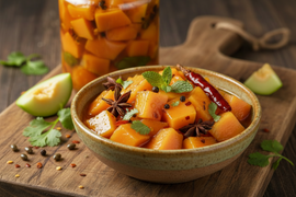 Fermented Ripe Papaya & Chilli Chutney