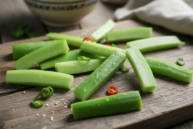Brine-Fermented Green Papaya