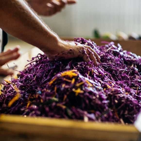 Wild Fermented Sauerkraut - (lacto-fermented, unpasteurised)