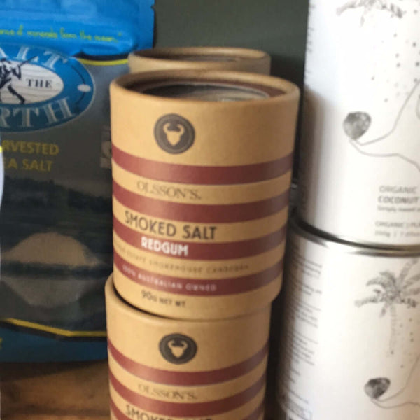 Olsson’s smoked salt (red gum) | | The Fermentary