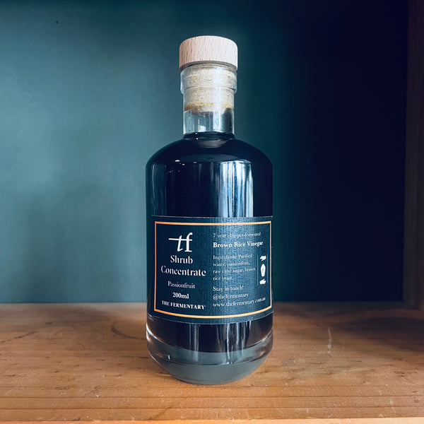 Shrub Concentrate - 7 years fermented brown rice vinegar | Fermented Drink | The Fermentary