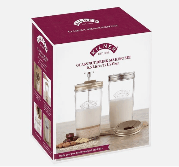 Kilner - Glass Nut Drink making set | Equipment | Sheldon Hammond