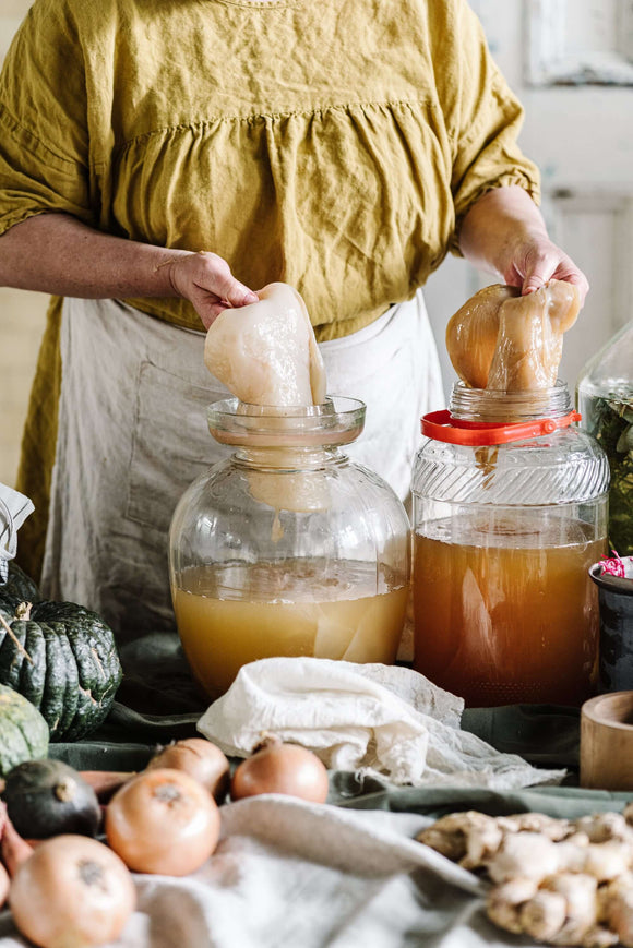 Kombucha, Jun, Mead & Water Kefir | Workshop | The Fermentary