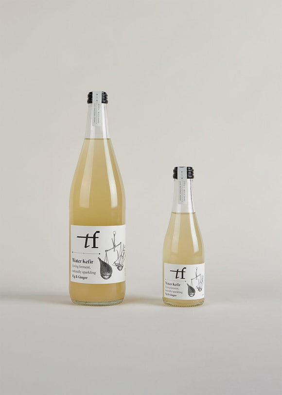 Water Kefir Fig & Ginger | Fermented Drink | The Fermentary